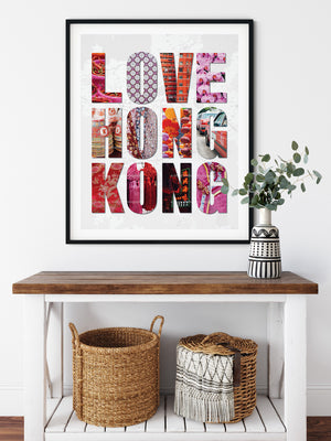 Love Hong Kong - Scenic Alphabet