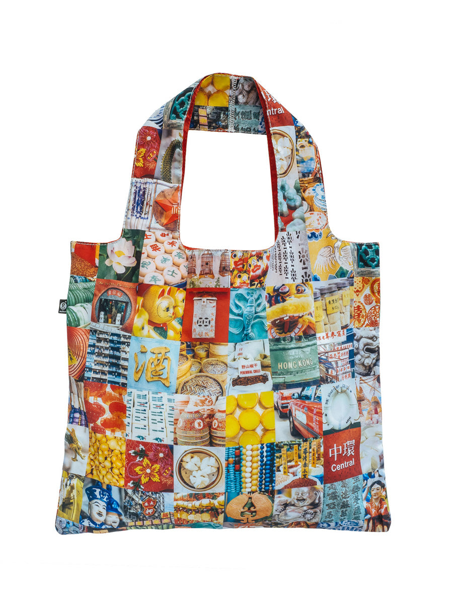 Shopping Bag Packable Reusable Hong Kong Details