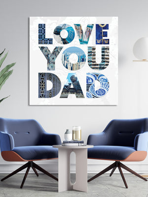 Scenic Alphabet - Love You Dad