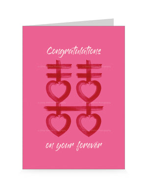Wedding Card (Congratulations Forever)
